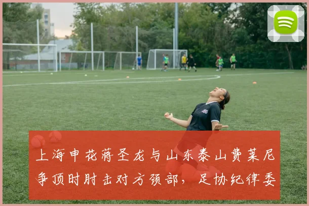 上海申花蒋圣龙与山东泰山费莱尼争顶时肘击对方颈部，足协纪律委员会已介入调查